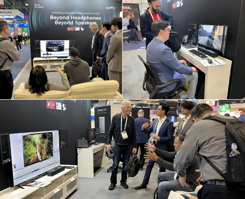 CES 2024 | 清聽聲學定向音響聚音屏實力重塑世界聲態(tài)