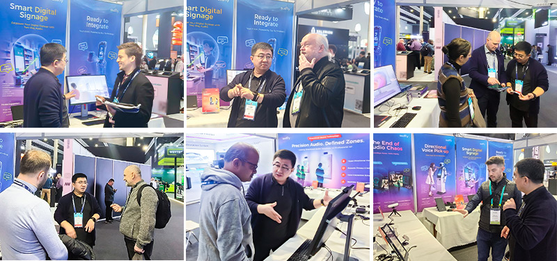 ISE 2026展會，清聽聲學展位現場的精彩瞬間！