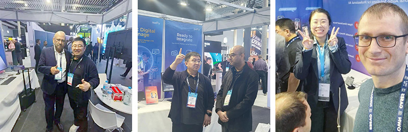 ISE2026展會現場，清聽聲學精彩瞬間！